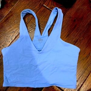 Alo crop bra, lightly lined no padding size small
